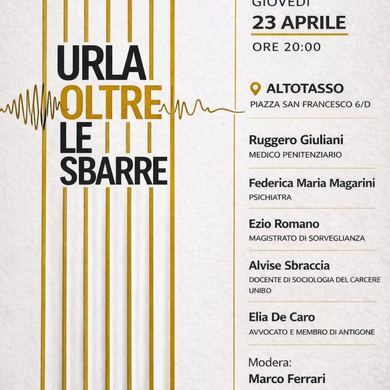 Screams beyond the bars: mental health in Italian prisons